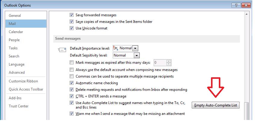 Поменять уровень безопасности Outlook. Your message optional. Message options