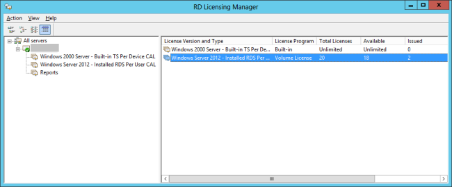 no remote desktop license servers