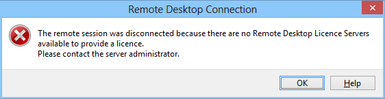 No Remote Desktop License Server Available On Rd Session Host