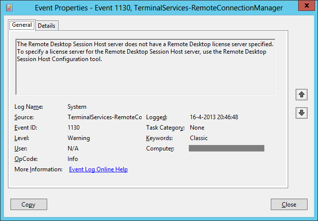 No Remote Desktop License Server Available On Rd Session Host